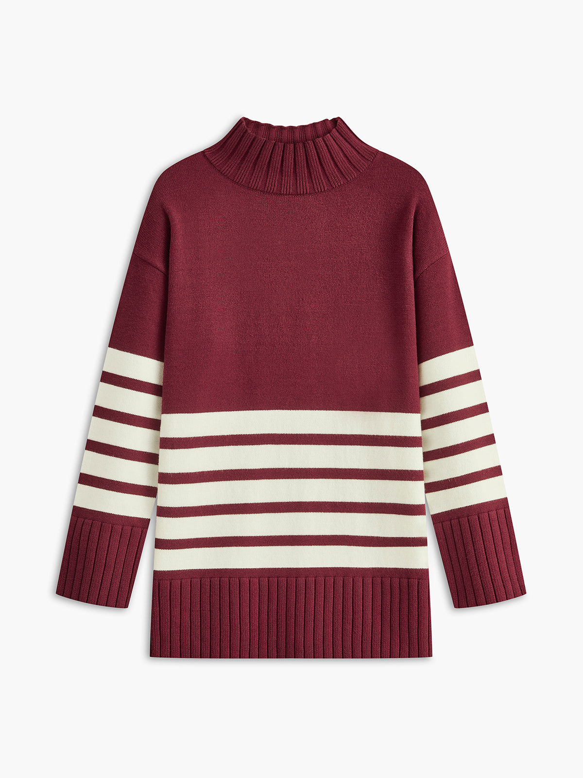 Classic French Stripe Crew Neck Sweater