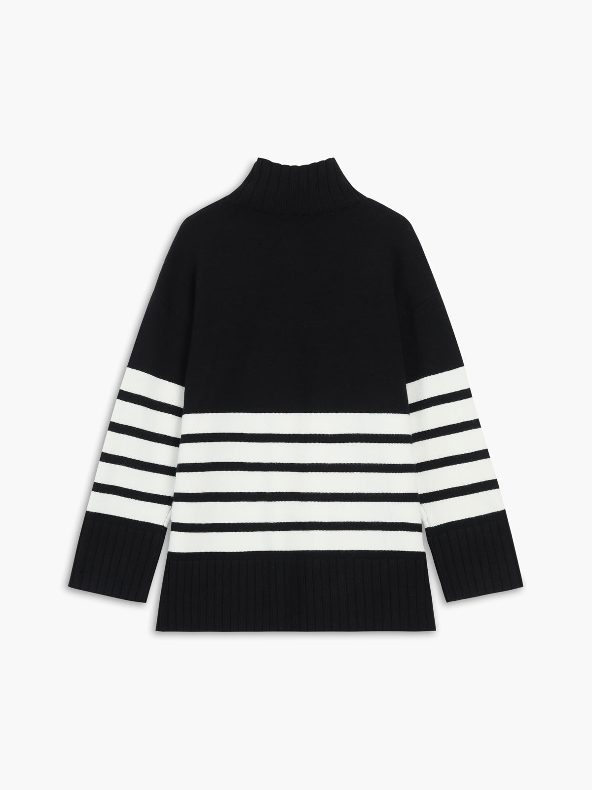 Classic French Stripe Crew Neck Sweater