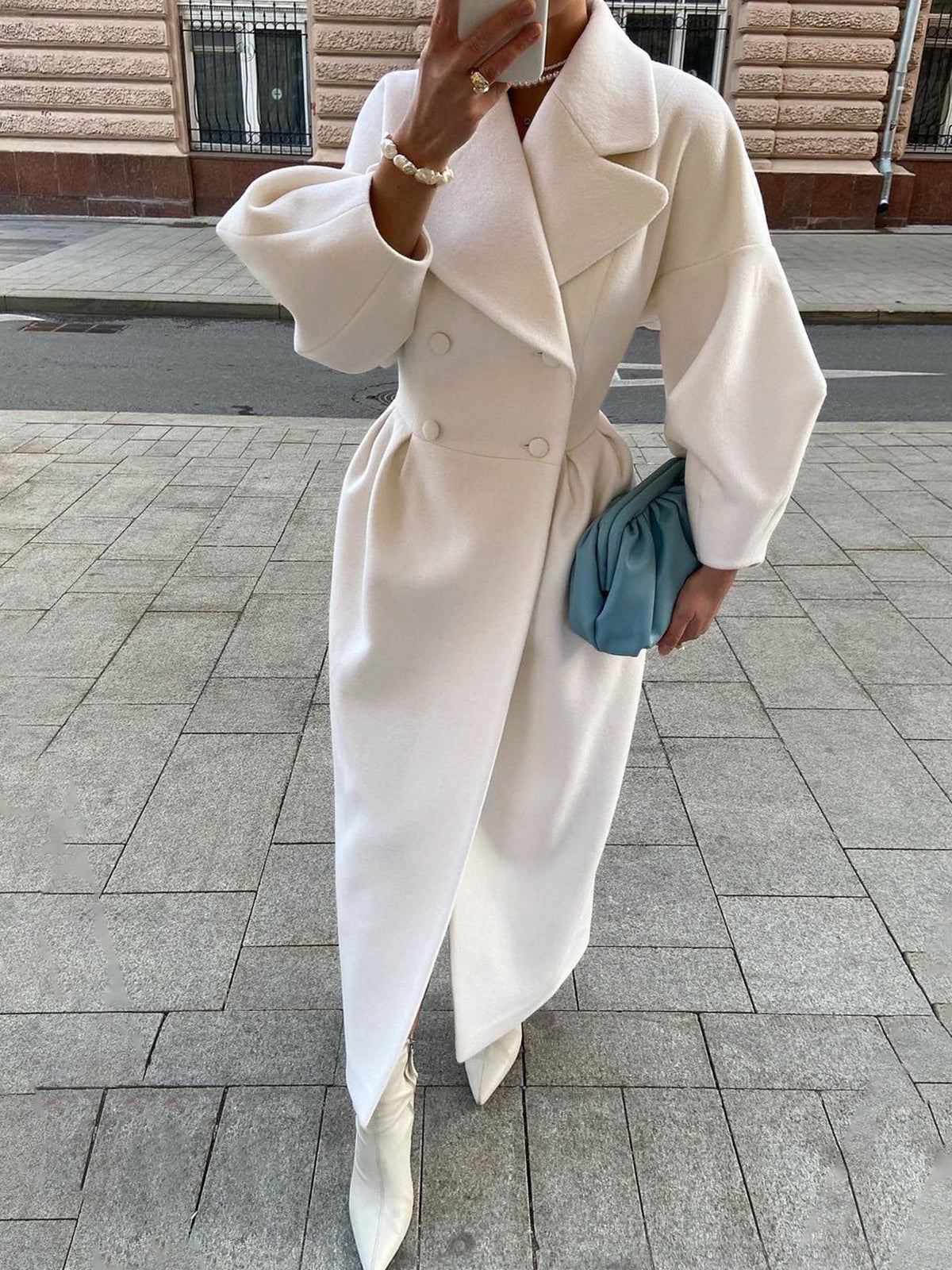 Classic French Women's Trench Coat - Pexav
