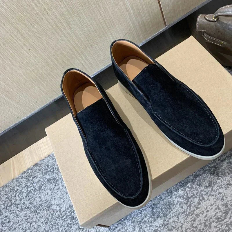 Classic Comfortable Mens Loafers - Olytrend