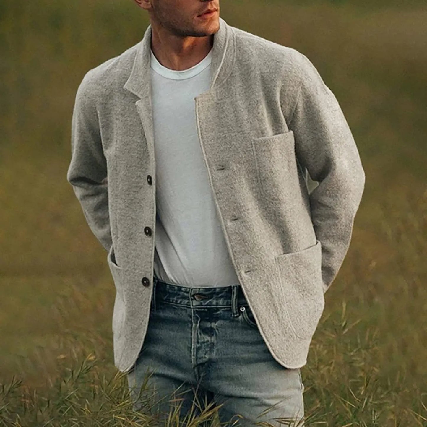 Stylish Fit Men's Blazer Jacket - Pexav