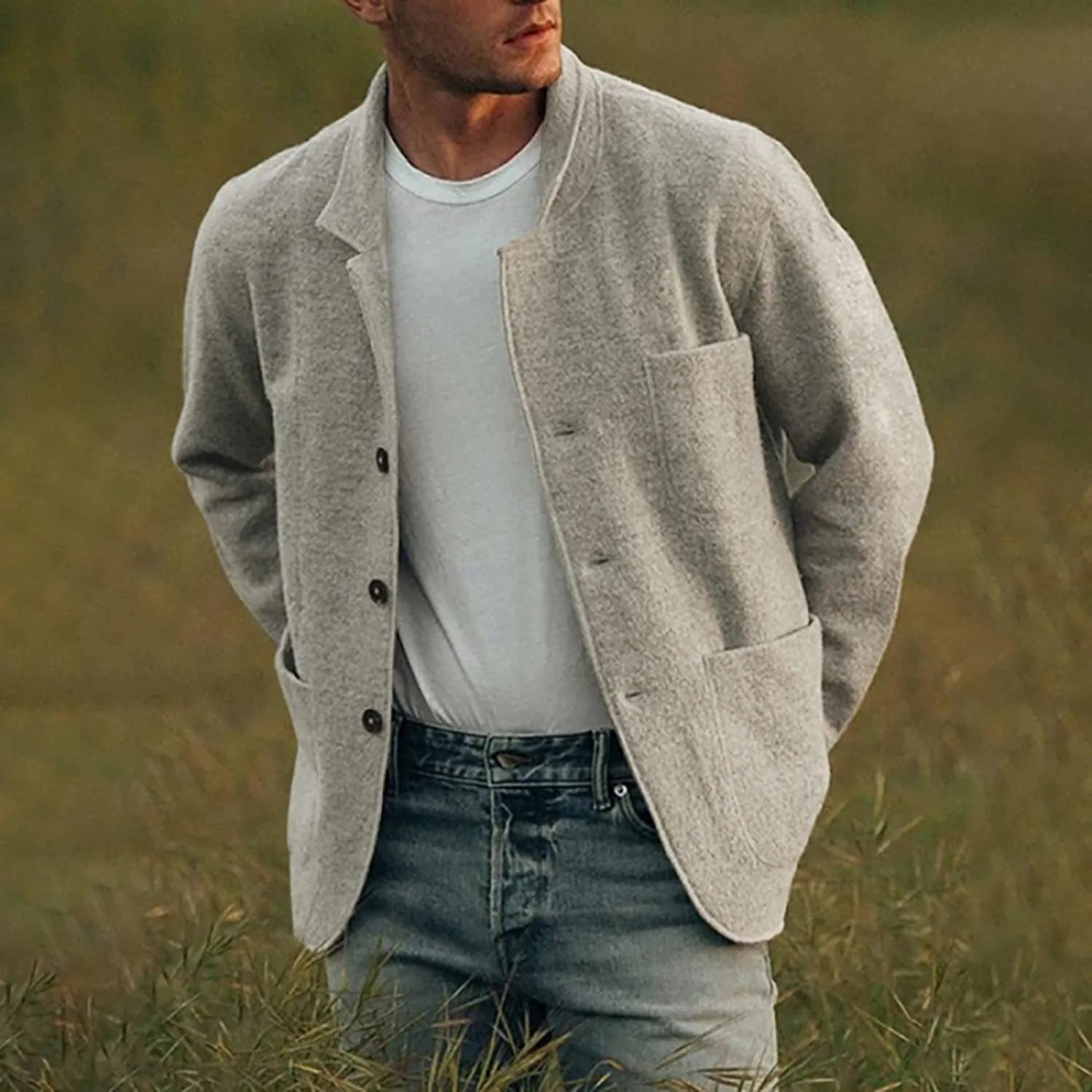 Stylish Fit Men's Blazer Jacket - Pexav