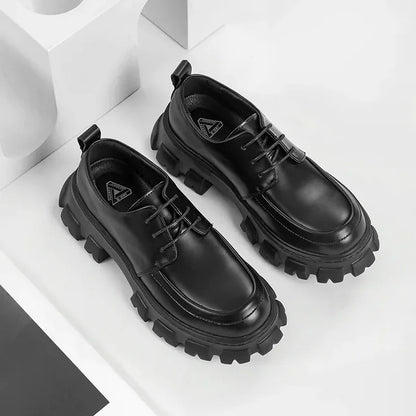 Modern Learning Shoes with Thick Sole - Ethan-Black-5.0-Nora Luxe