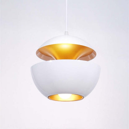 Modern LED Pendant Lamp - AstraGlow-White-Small (9.84 in)-Nora Luxe