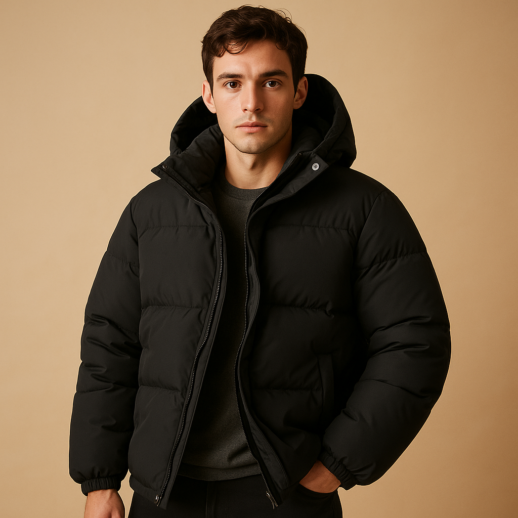 Modern puffer jacket for men | Ethan - Nocini