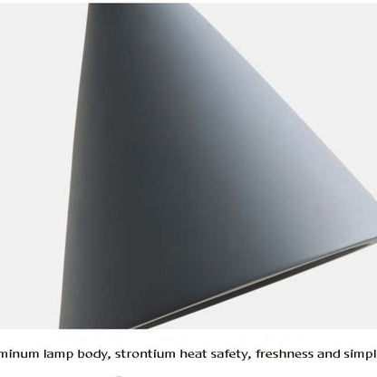 Modern Triangle Pendant Lamp - Trionda-Black-Nora Luxe