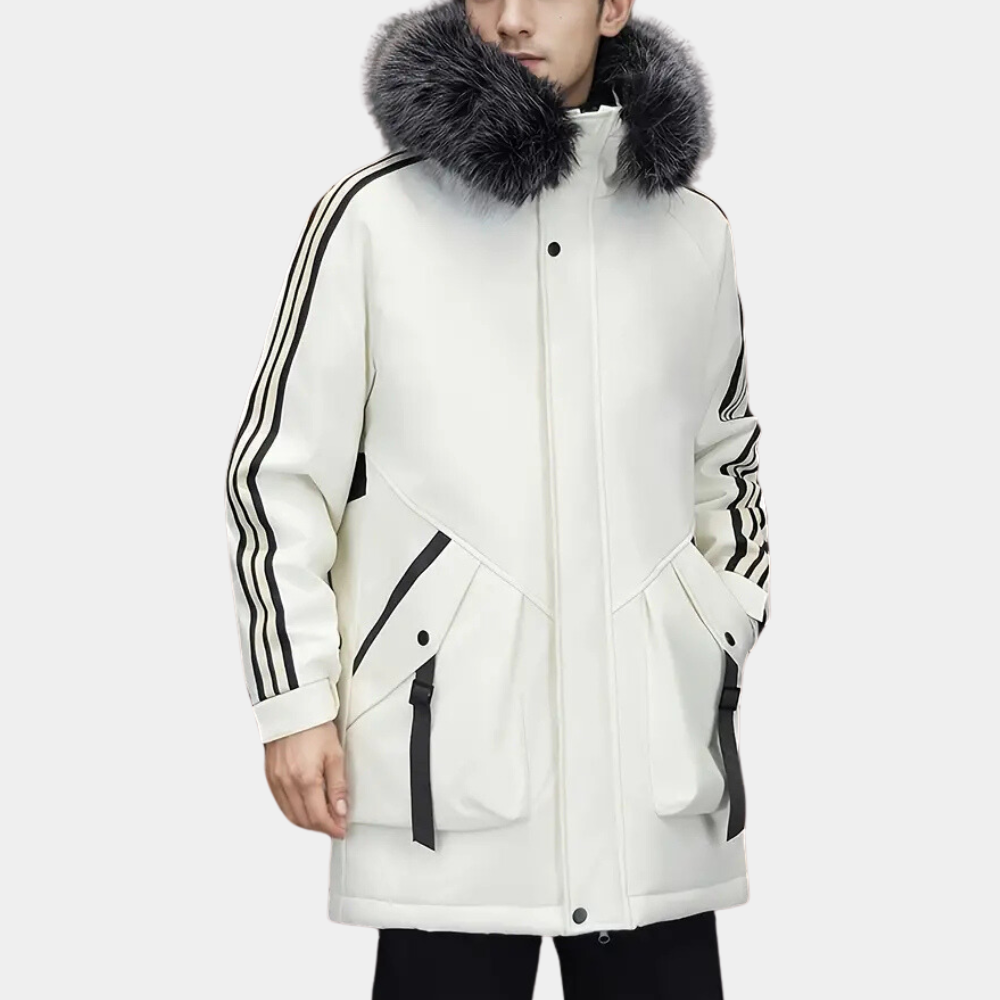 Warm Waterproof Mens Winter Coat - Pexav