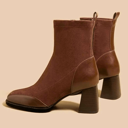 Low Heel Ankle Boots