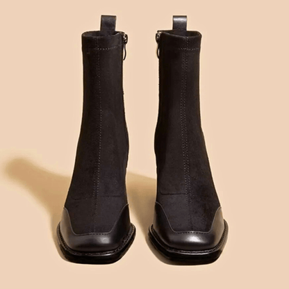 Low Heel Ankle Boots