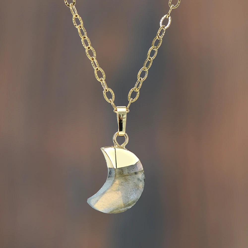 Natural Gemstone Spiritual Pendant - Pexav