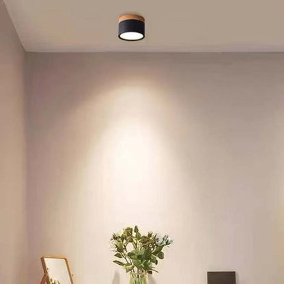 Morandi Style Modern LED Ceiling Lamp - LumiModo-Black-5W-Warm white-Nora Luxe