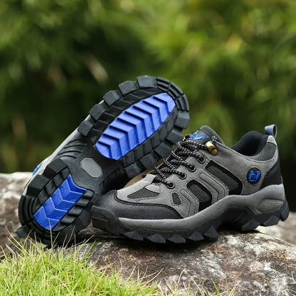 Mountaineering Shoes for Stylish Adventurers - TerraElite-Gray-4.0-Nora Luxe