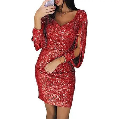 Glamorous Night Out Party Dress - Nocini