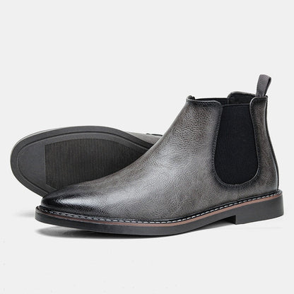 Men's Genuine Leather Ankle Boots