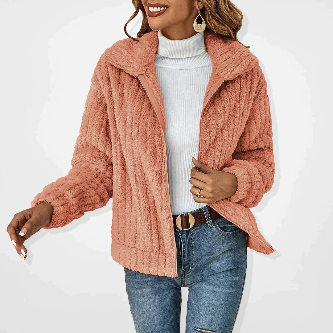 Casual Fit High Neck Jacket