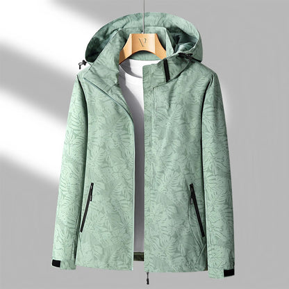 Waterproof Women's Stylish Zip Hoodie Jacket - Nocini