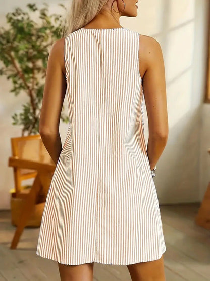 Stylish Polka Dot Mini Party Dress