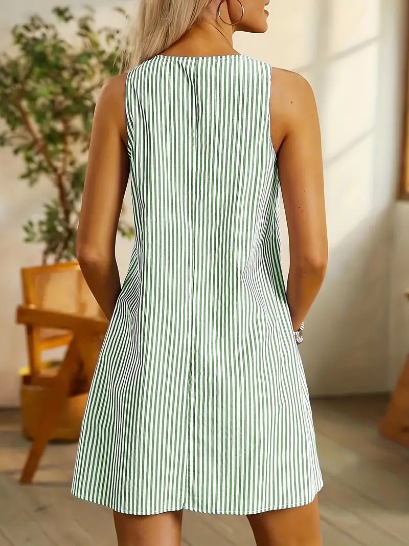 Stylish Polka Dot Mini Party Dress