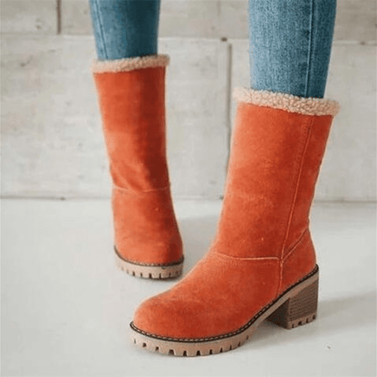 Warm Waterproof Hiking Boots for Cold Weather