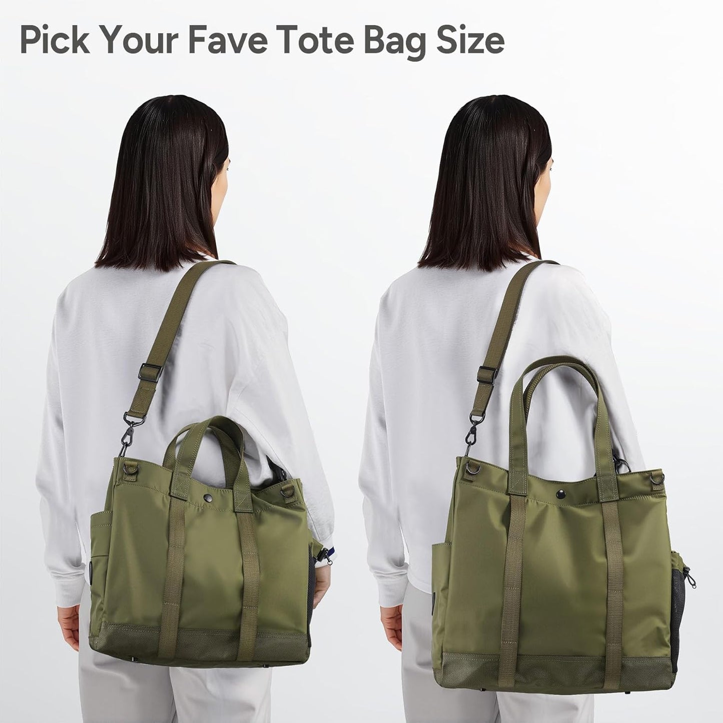 Spacious Laptop Shoulder Bag with Adjustable Strap