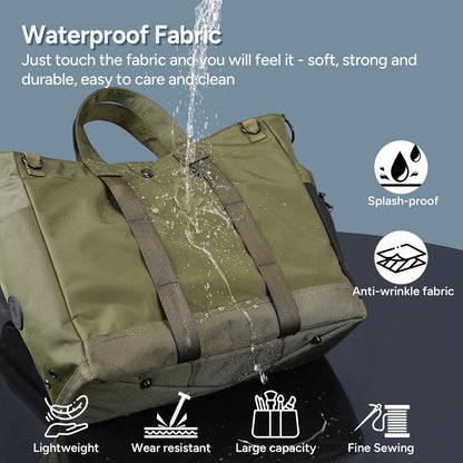 Spacious Laptop Shoulder Bag with Adjustable Strap