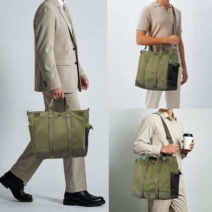 Spacious Laptop Shoulder Bag with Adjustable Strap