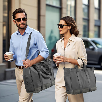 Spacious Laptop Shoulder Bag with Adjustable Strap