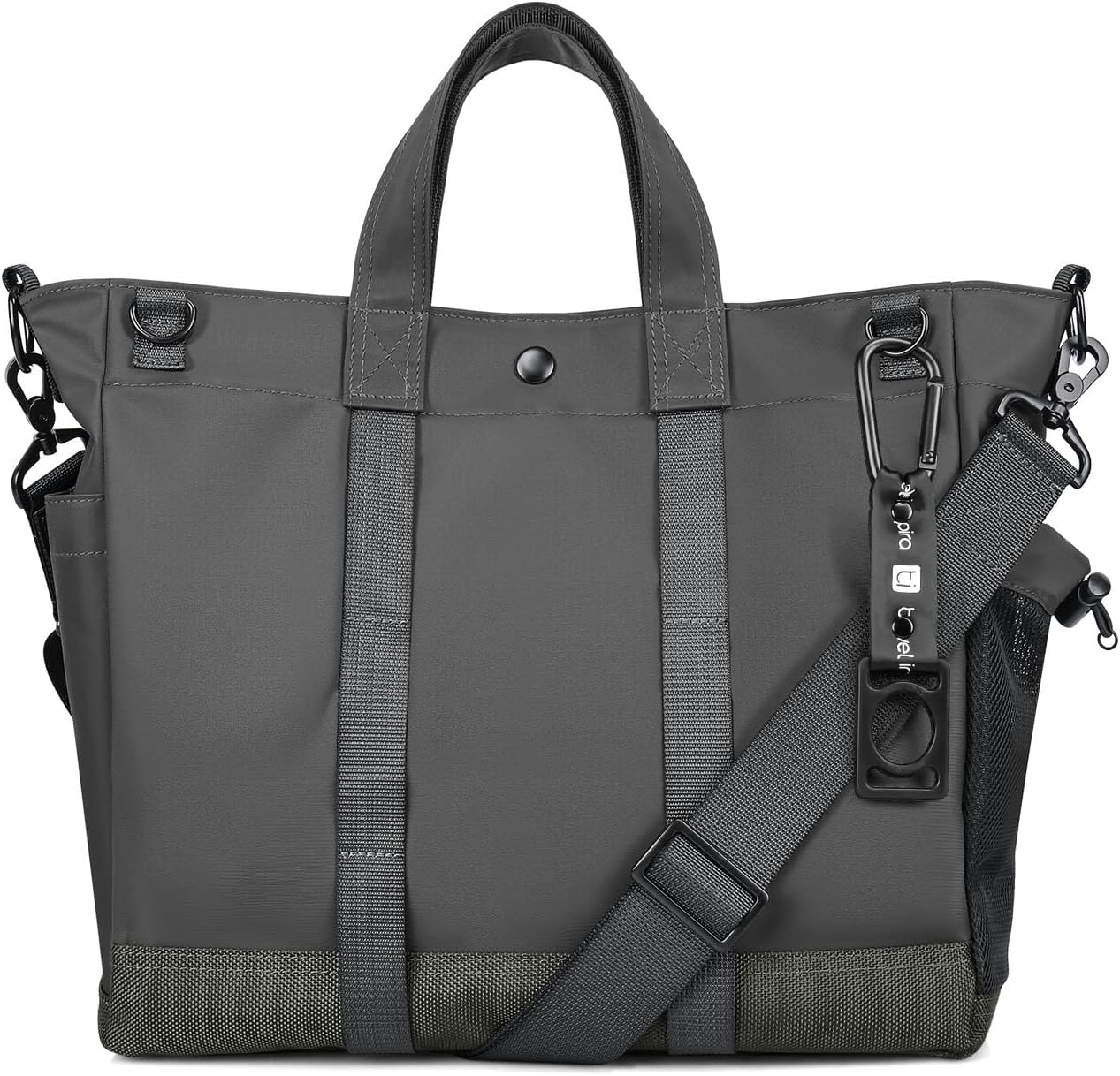 Spacious Laptop Shoulder Bag with Adjustable Strap - Pexav