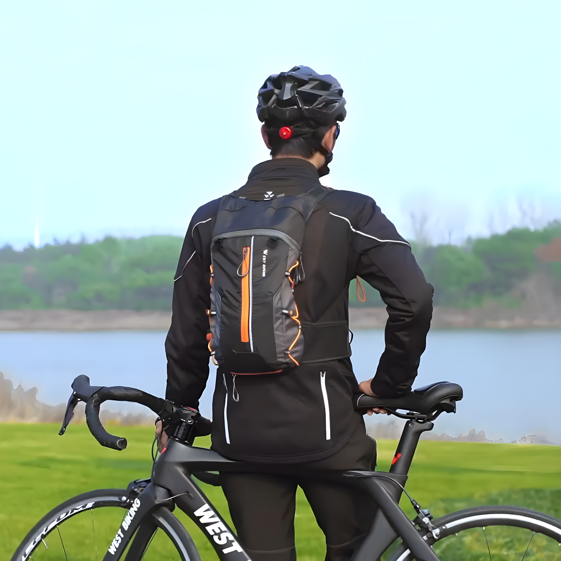 Multifunctional Hydration Backpack - HydroRide-Grey-Nora Luxe