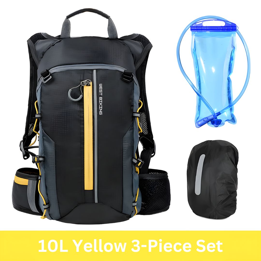 Multifunctional Hydration Backpack - HydroRide-Grey-Nora Luxe