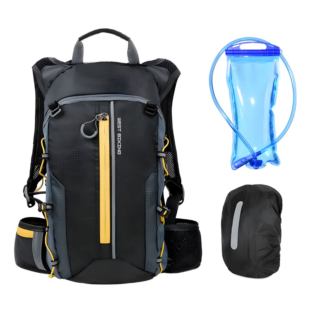 Multifunctional Hydration Backpack - HydroRide-Yellow-Nora Luxe