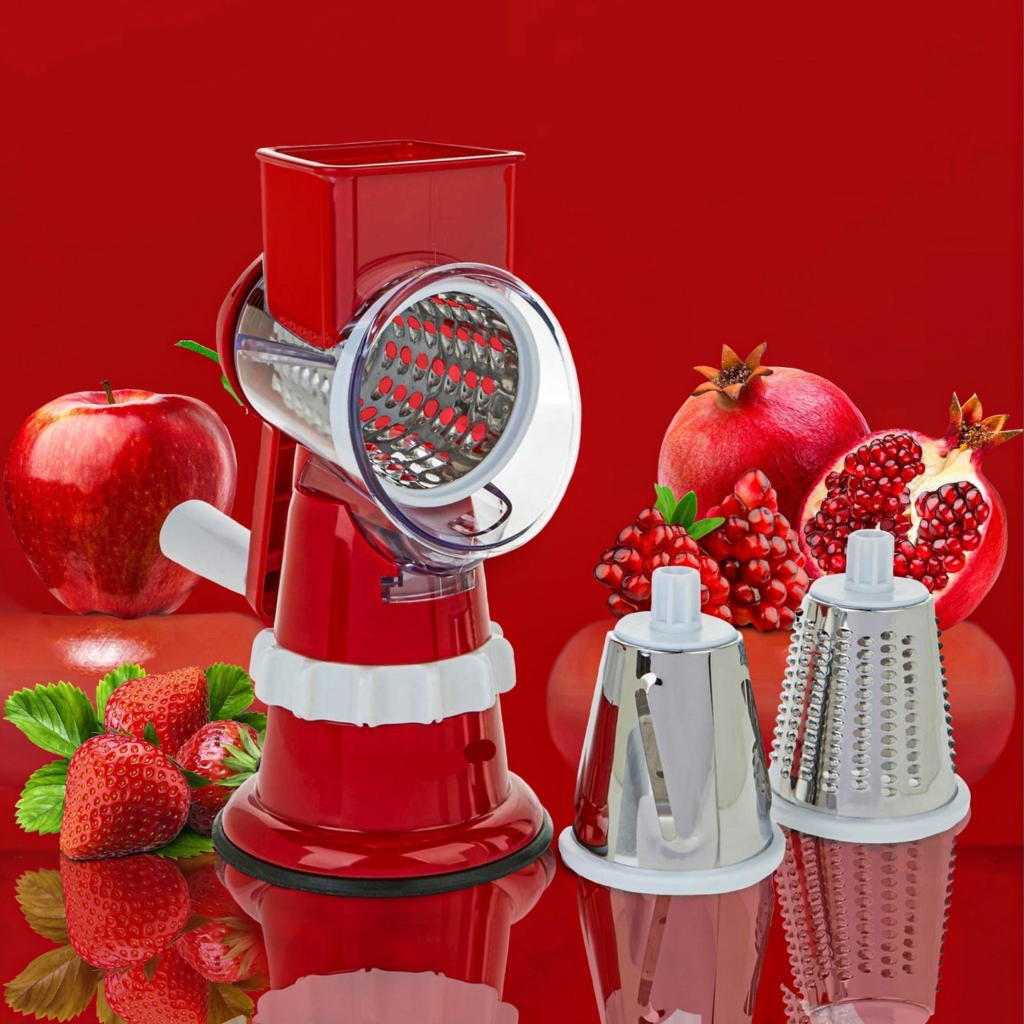 Multifunctional Vegetable Chopper - SliceMate-Red-Nora Luxe