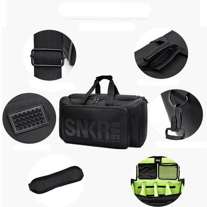 Durable Athletic Shoe and Accessory Duffel Bag