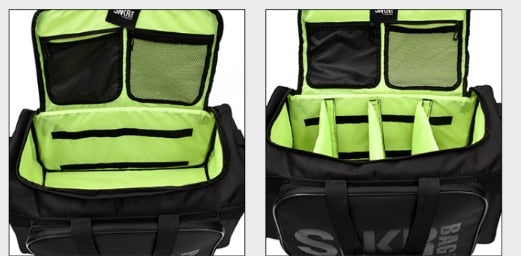 Durable Athletic Shoe and Accessory Duffel Bag