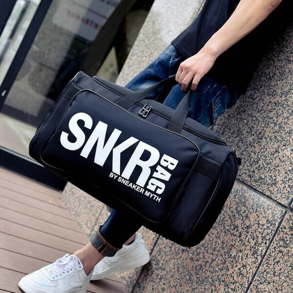 Durable Athletic Shoe and Accessory Duffel Bag - Pexav
