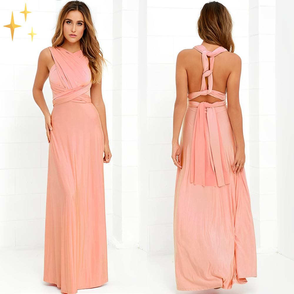 Chic Wrap Around Dress