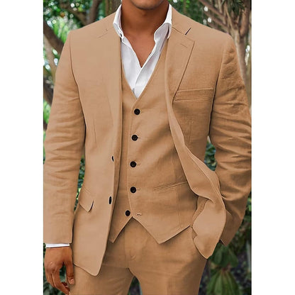 Men's Classic Formal Three Piece Suit