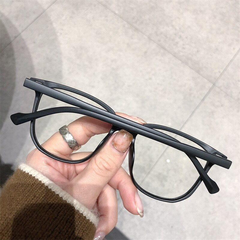Myopic Diopter Glasses with Blue Light Protection - FocusFrame-Olive Green-0 (Anti-Blue)-Nora Luxe