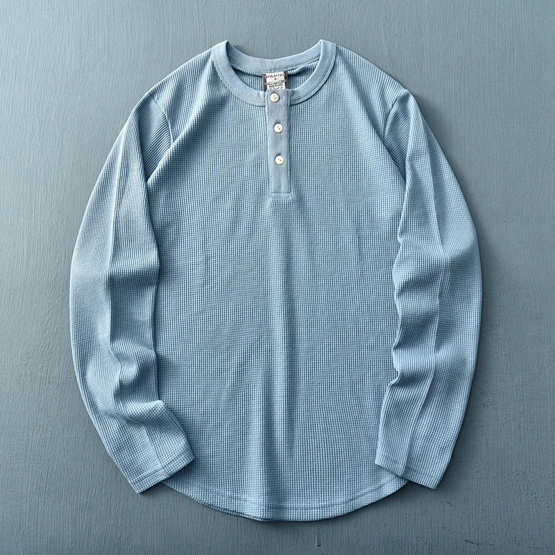 Classic Men's Long Sleeve Casual Tee - Olytrend