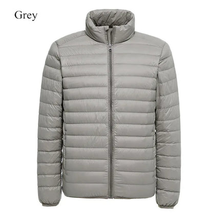 Men's Slim Waterproof Compact Puffer Coat