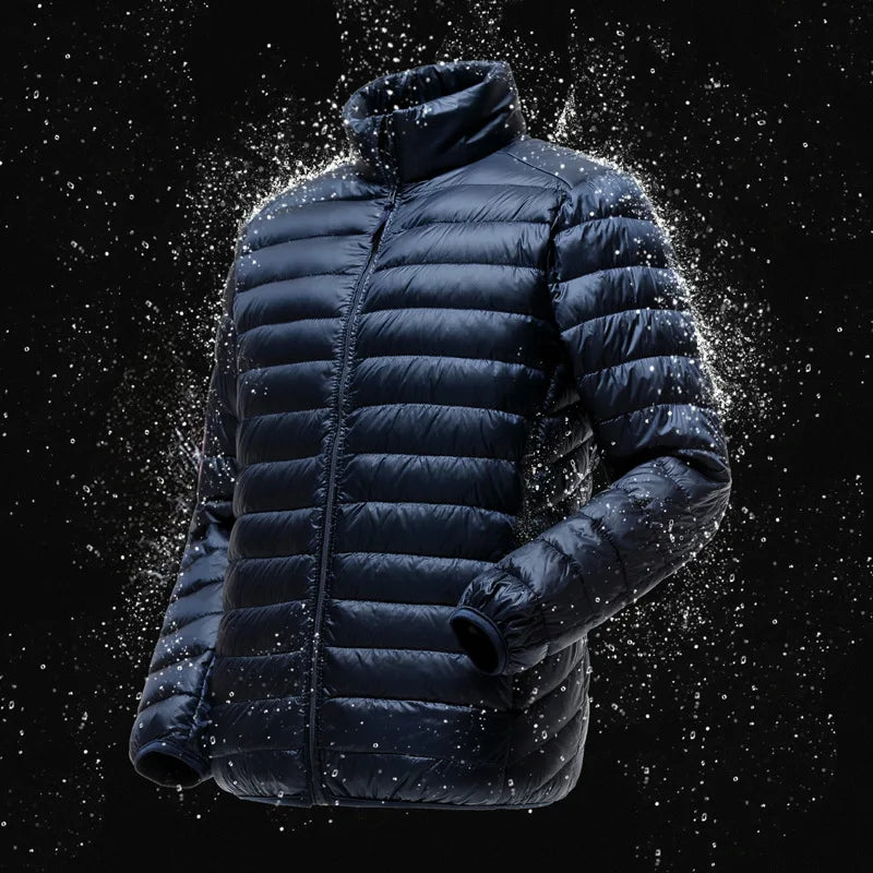 Men's Slim Waterproof Compact Puffer Coat - Pexav