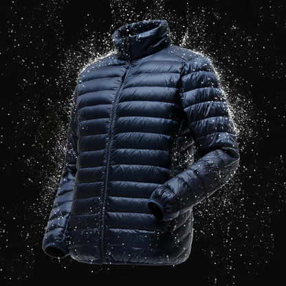 Men's Slim Waterproof Compact Puffer Coat - Pexav