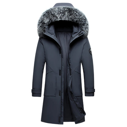 Waterproof Men's Insulated Hooded Parka Jacket - Pexav
