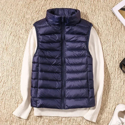 Waterproof Ladies Gilet with Zip Fastening