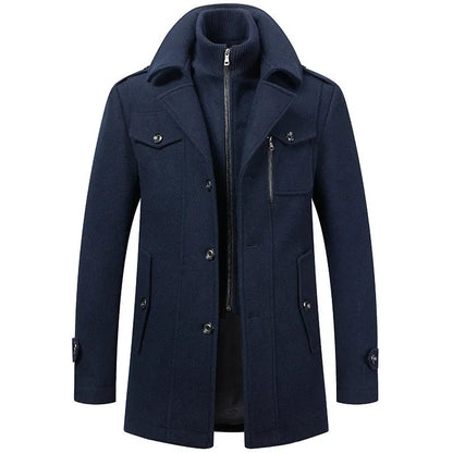 Waterproof Mens Parka Coat with Inner Zip Jacket