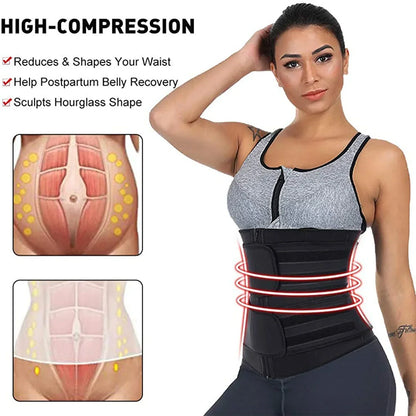 Neoprene Waist Trainer - SweatPro-S-Nora Luxe