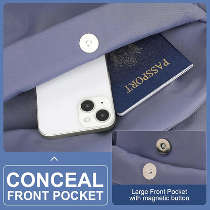 Compact Waterproof Laptop Bag with Multiple Compartments