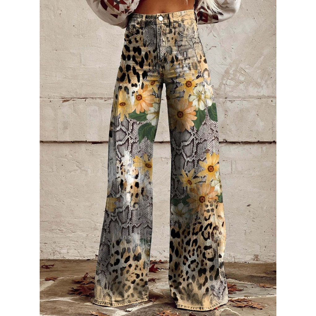 Ladies Elegant Trousers - Floral & Classic Designs