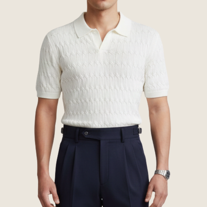 Men's Classic Short Sleeve Polo Tee Shirt - Olytrend