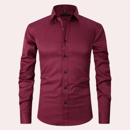 Wrinkle Free Fit Dress Shirt - Pexav